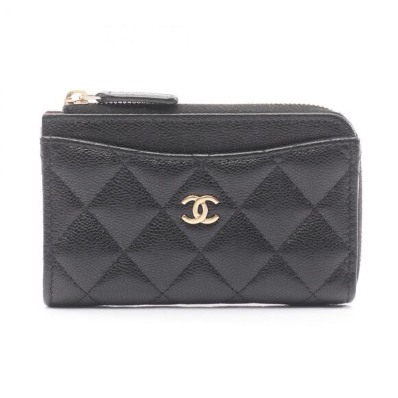 CHANEL Accessories - CHANEL Matelasse Wallet/Wallet/Coin Purse Wallet in Caviar (Grained Calfskin)...